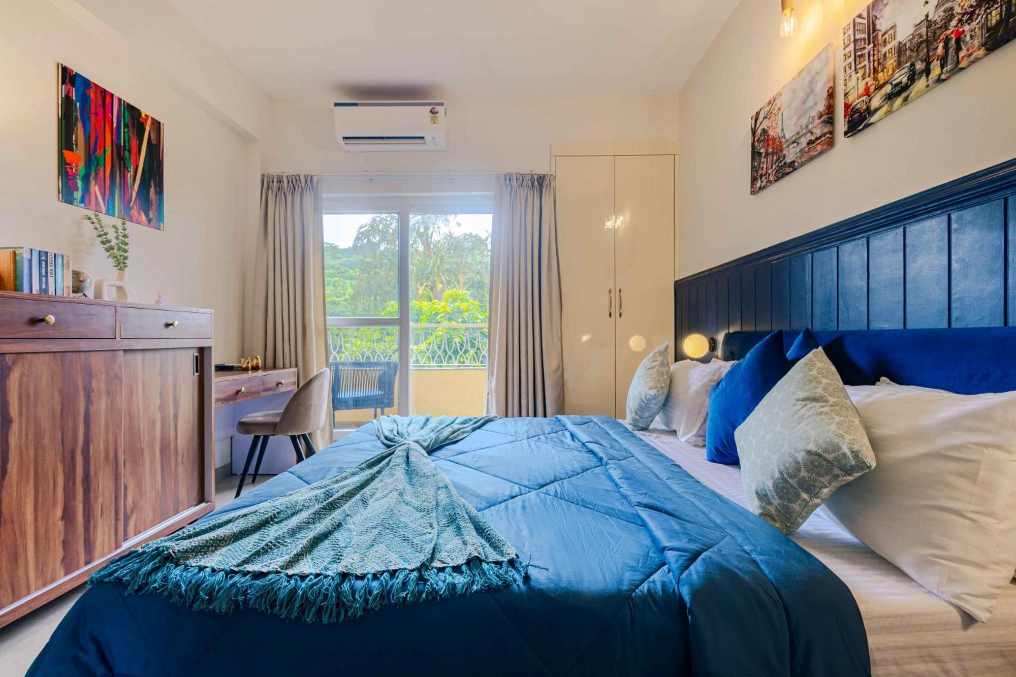 Alaya Stays 1 Bhk With Balcony & Pool - Veera Marina Candolim Exterior photo