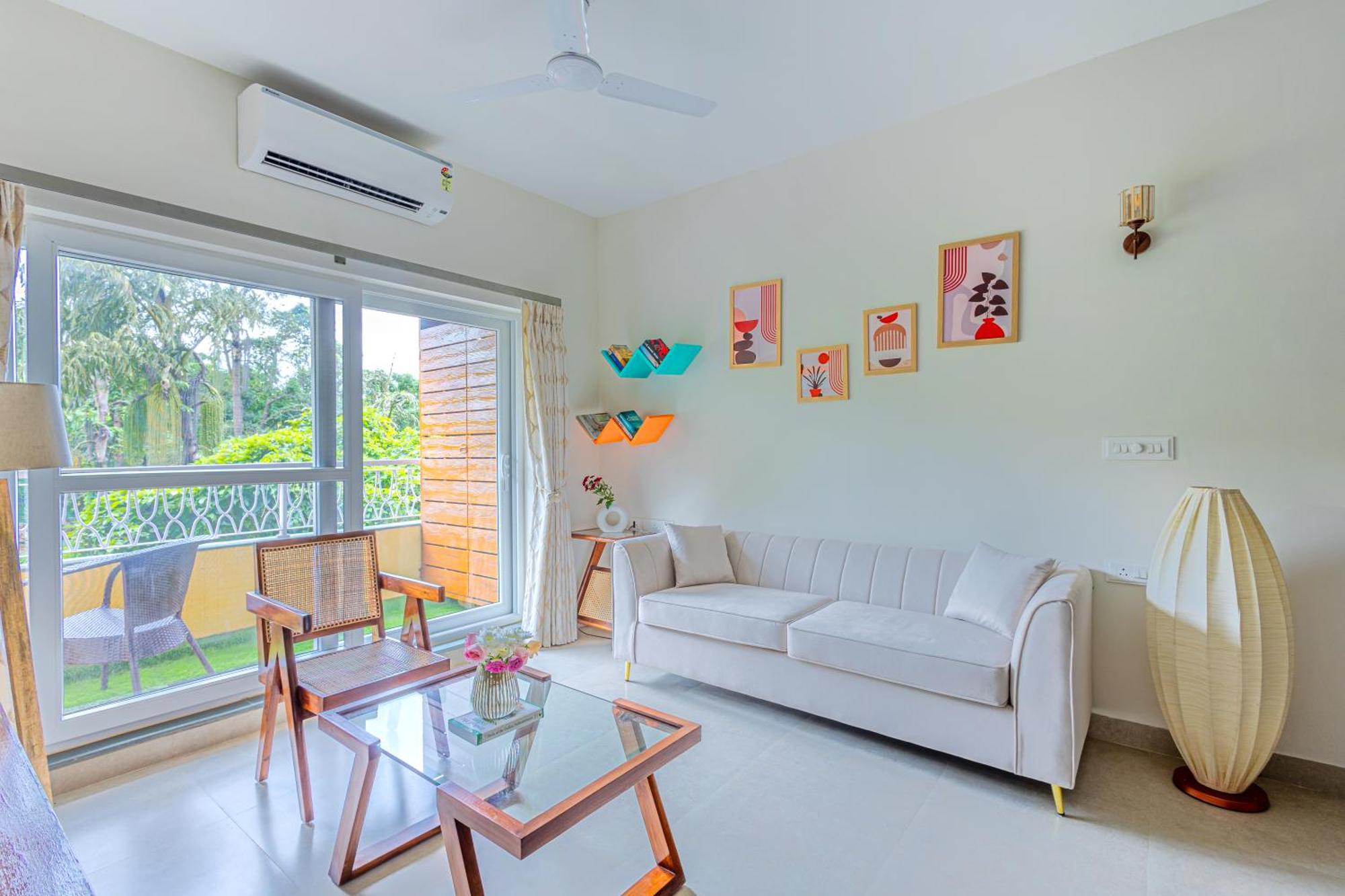 Alaya Stays 1 Bhk With Balcony & Pool - Veera Marina Candolim Exterior photo