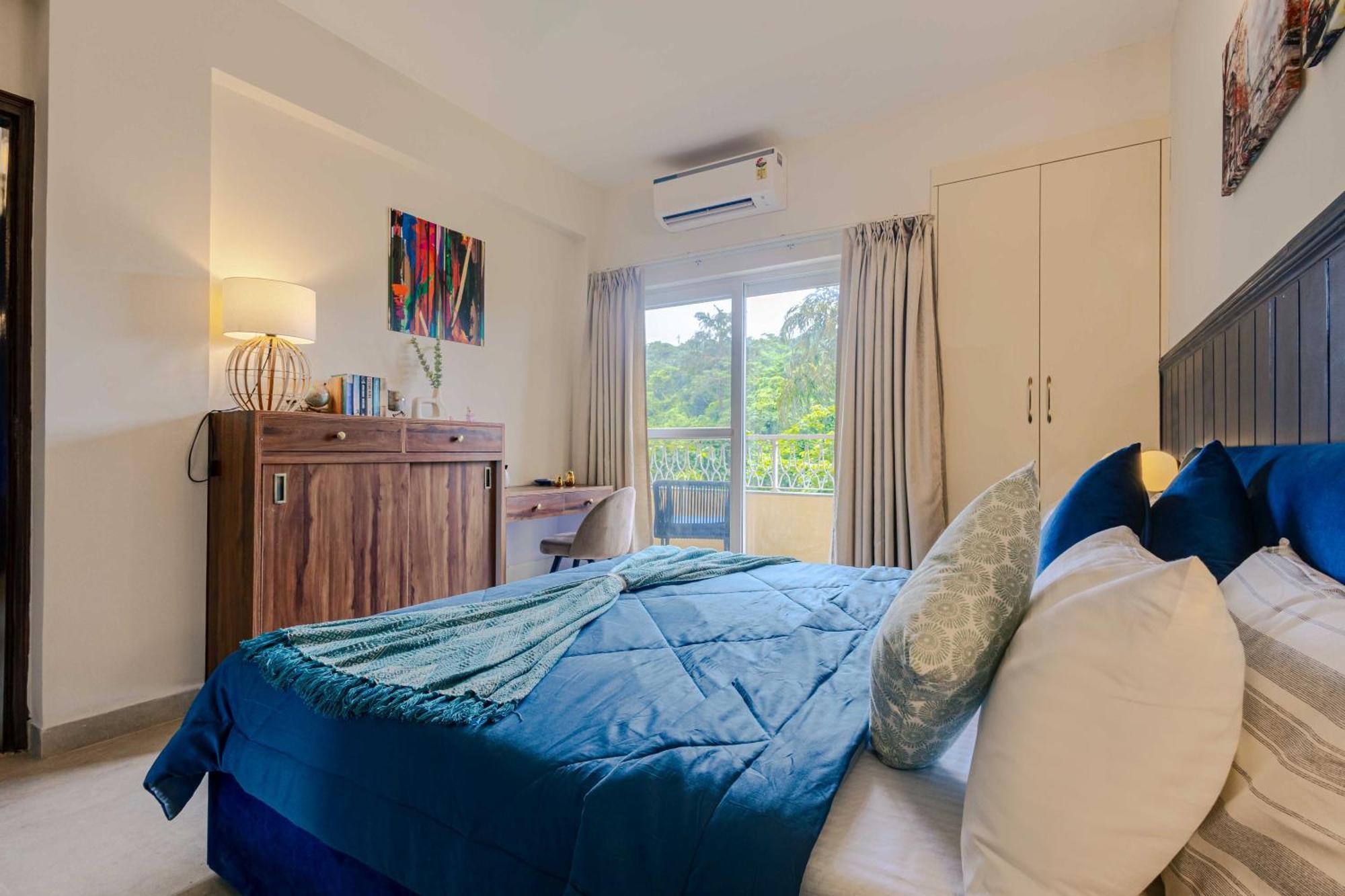 Alaya Stays 1 Bhk With Balcony & Pool - Veera Marina Candolim Exterior photo