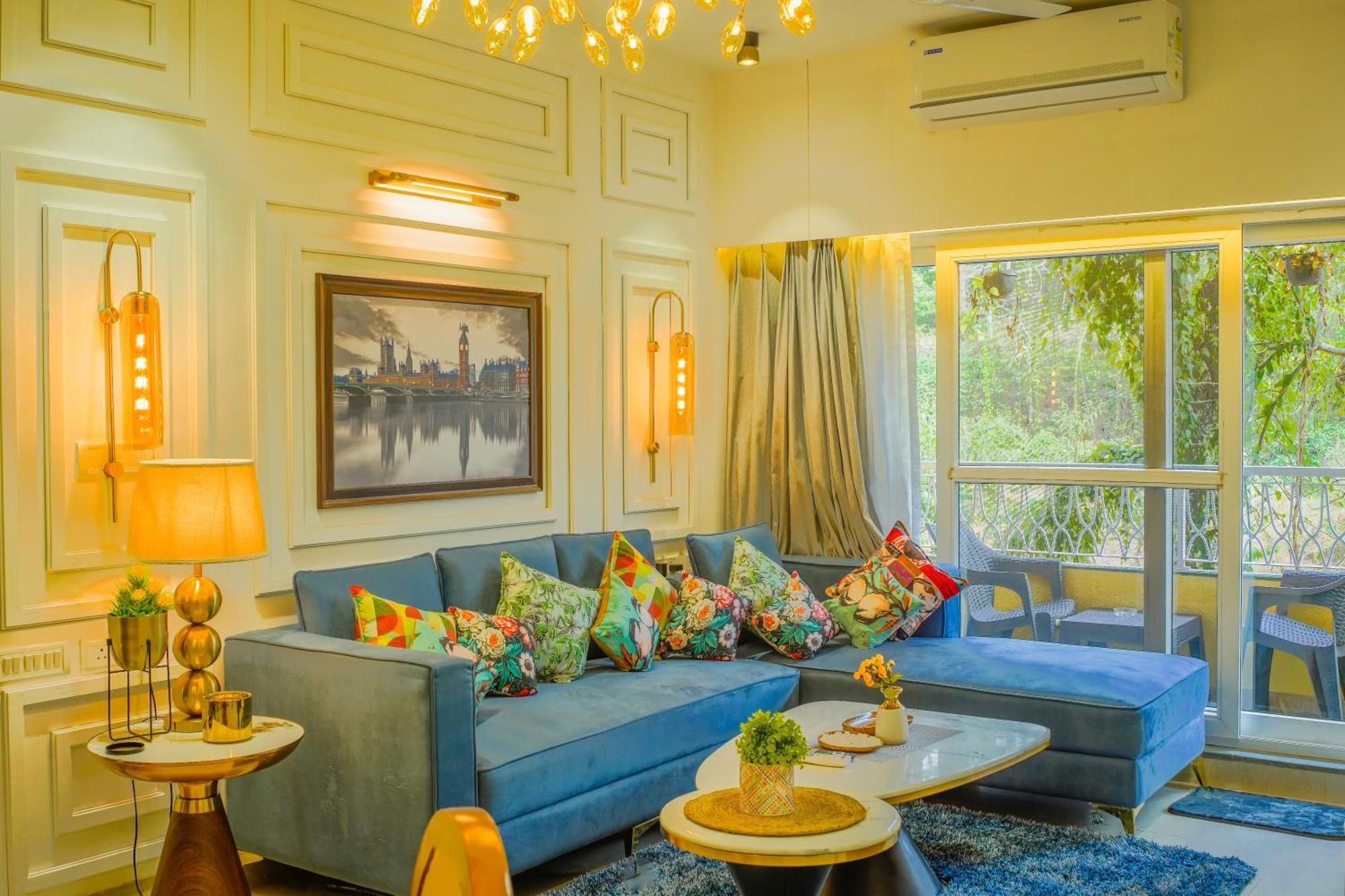 Alaya Stays 1 Bhk With Balcony & Pool - Veera Marina Candolim Exterior photo